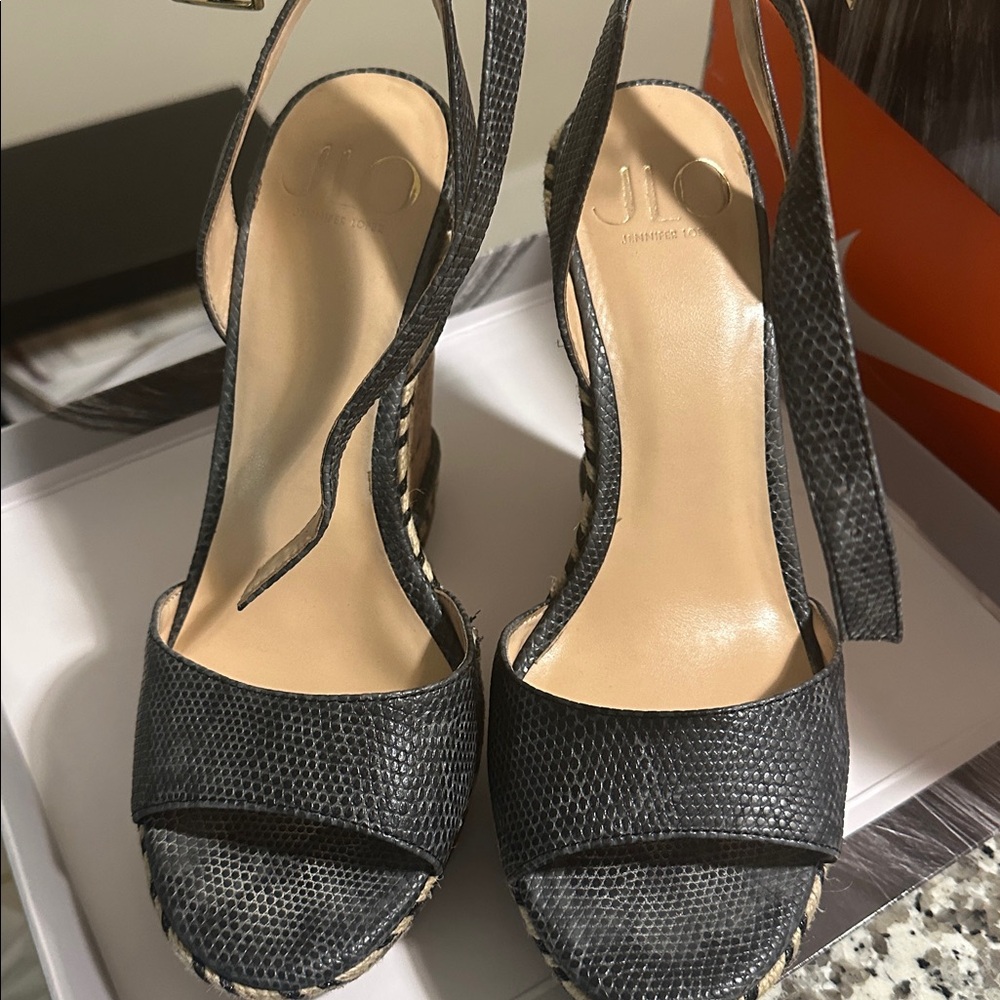 JLo Wedge Sandal